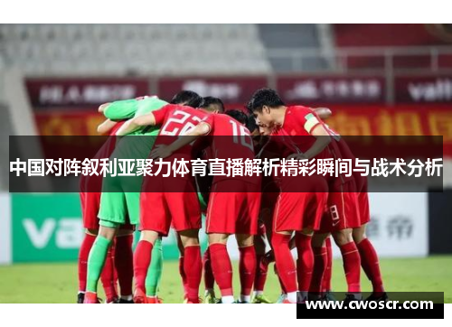 中国对阵叙利亚聚力体育直播解析精彩瞬间与战术分析